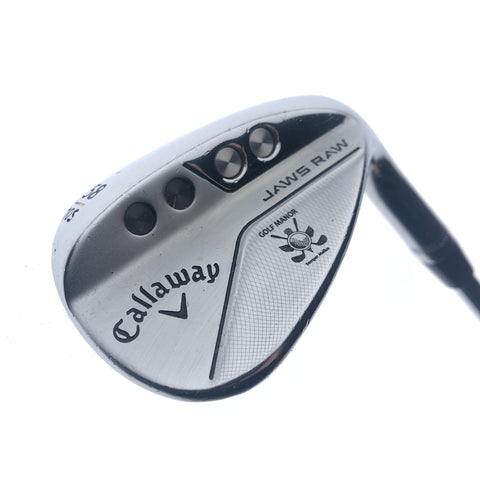 Used Callaway Jaws Raw 2022 Lob Wedge / 58.0 Degrees / Stiff Flex