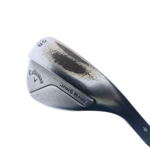 Used Callaway Jaws Raw 2022 Lob Wedge / 58.0 Degrees / Stiff Flex