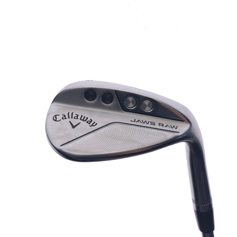 Used Callaway Jaws Raw 2022 Lob Wedge / 58.0 Degrees / Stiff Flex