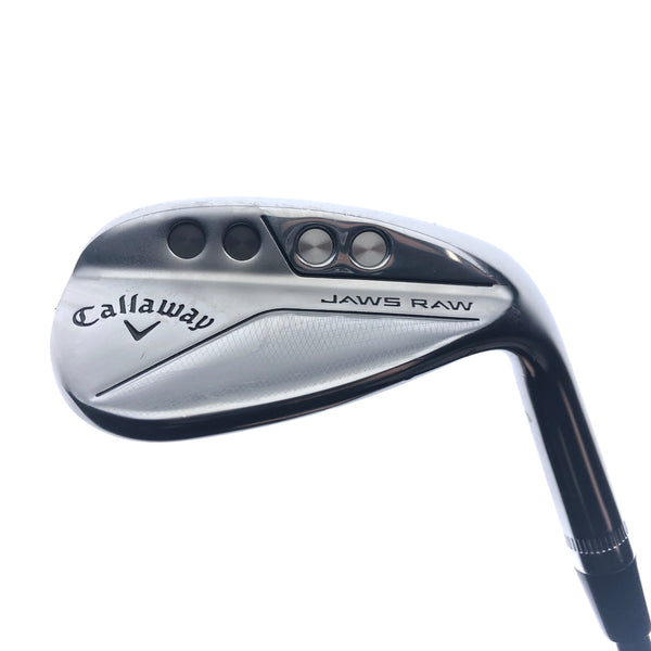 Used Callaway Jaws Raw 2022 Lob Wedge / 58.0 Degrees / Stiff Flex