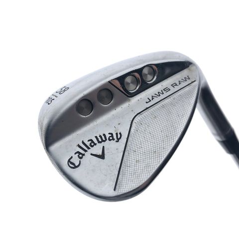Used Callaway Jaws Raw 2022 Lob Wedge / 58.0 Degrees / Wedge Flex