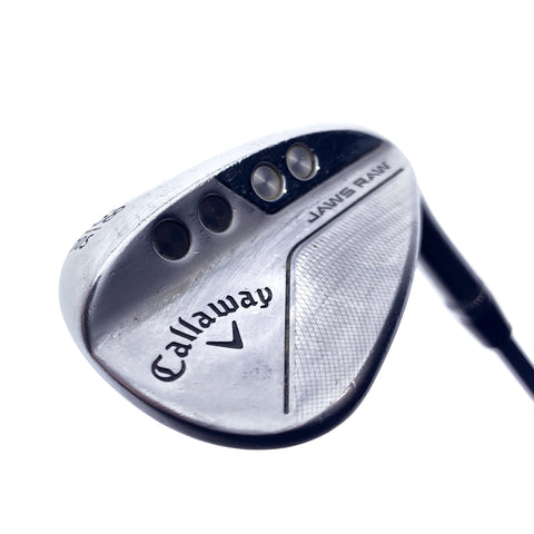 Used Callaway Jaws Raw 2022 Lob Wedge / 58.0 Degrees / Wedge Flex