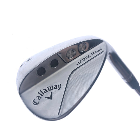 Used Callaway Jaws Raw 2022 Lob Wedge / 58.0 Degrees / Wedge Flex