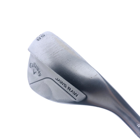 Used Callaway Jaws Raw 2022 Lob Wedge / 58.0 Degrees / Wedge Flex