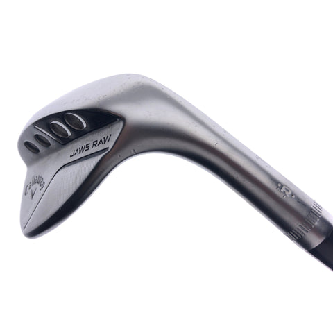 Used Callaway Jaws Raw 2022 Lob Wedge / 58.0 Degrees / Wedge Flex