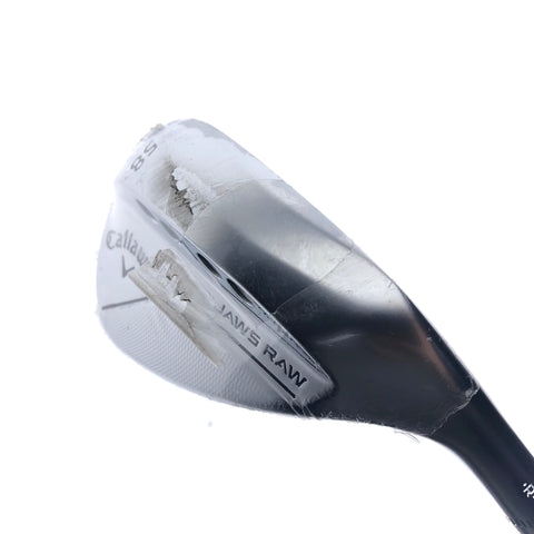Used Callaway Jaws Raw 2022 Lob Wedge / 58.0 Degrees / Wedge Flex