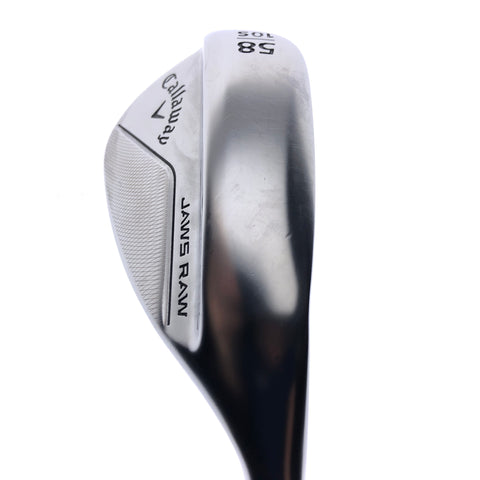 Used Callaway Jaws Raw 2022 Lob Wedge / 58.0 Degrees / Wedge Flex