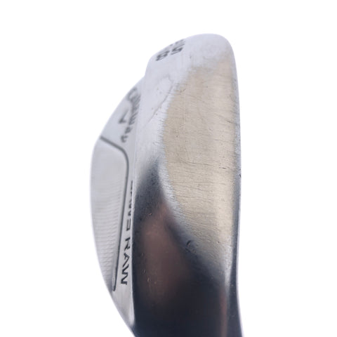 Used Callaway Jaws Raw 2022 Lob Wedge / 58.0 Degrees / Wedge Flex