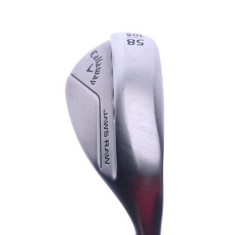 Used Callaway Jaws Raw 2022 Lob Wedge / 58.0 Degrees / Wedge Flex