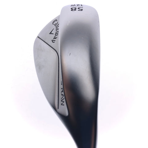 Used Callaway Jaws Raw 2022 Lob Wedge / 58.0 Degrees / Wedge Flex