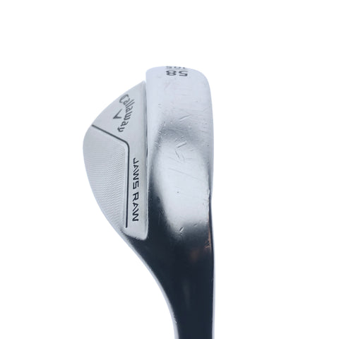 Used Callaway Jaws Raw 2022 Lob Wedge / 58.0 Degrees / Wedge Flex