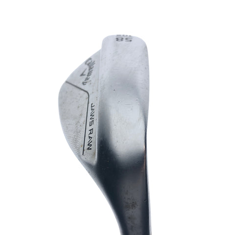 Used Callaway Jaws Raw 2022 Lob Wedge / 58.0 Degrees / Wedge Flex