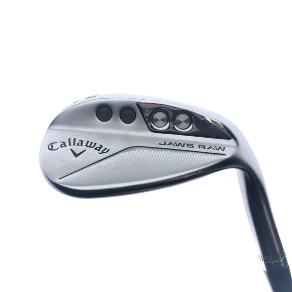 Used Callaway Jaws Raw 2022 Lob Wedge / 58.0 Degrees / Wedge Flex