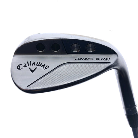 Used Callaway Jaws Raw 2022 Lob Wedge / 58.0 Degrees / X-Stiff Flex