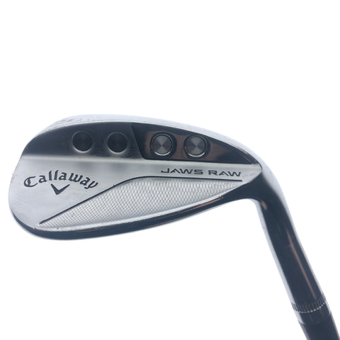 Used Callaway Jaws Raw 2022 Lob Wedge / 58.0 Degrees / X-Stiff Flex