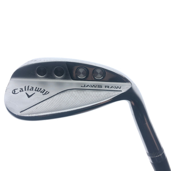 Used Callaway Jaws Raw 2022 Lob Wedge / 58.0 Degrees / X-Stiff Flex