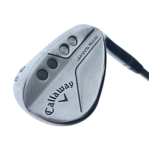 Used Callaway Jaws Raw 2022 Lob Wedge / 60.0 Degrees / Ladies Flex