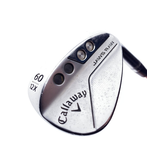 Used Callaway Jaws Raw 2022 Lob Wedge / 60.0 Degrees / Regular Flex