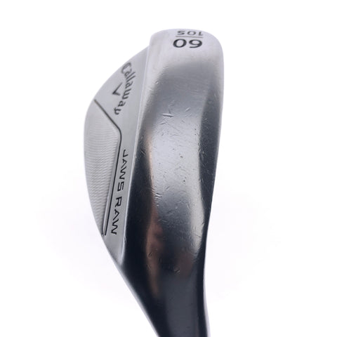 Used Callaway Jaws Raw 2022 Lob Wedge / 60.0 Degrees / Stiff Flex