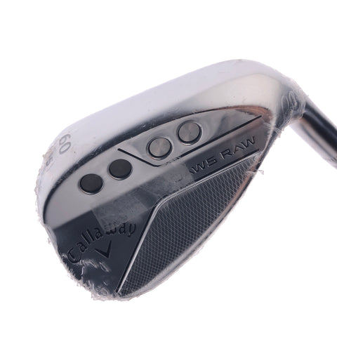 Used Callaway Jaws Raw 2022 Lob Wedge / 60.0 Degrees / Wedge Flex