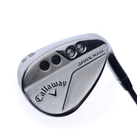 Used Callaway Jaws Raw 2022 Lob Wedge / 60.0 Degrees / Wedge Flex