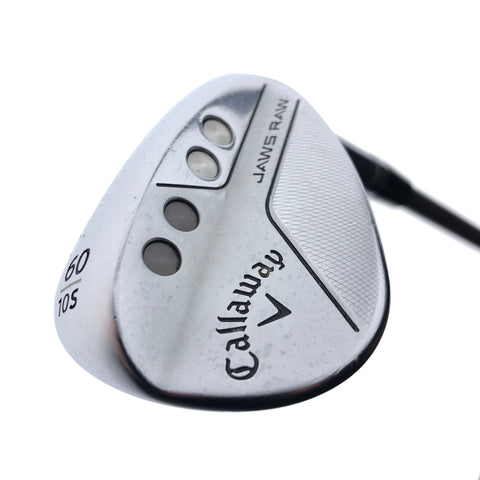 Used Callaway Jaws Raw 2022 Lob Wedge / 60.0 Degrees / Wedge Flex