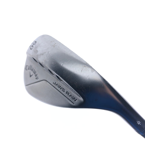 Used Callaway Jaws Raw 2022 Lob Wedge / 60.0 Degrees / Wedge Flex