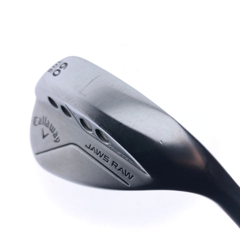 Used Callaway Jaws Raw 2022 Lob Wedge / 60.0 Degrees / Wedge Flex