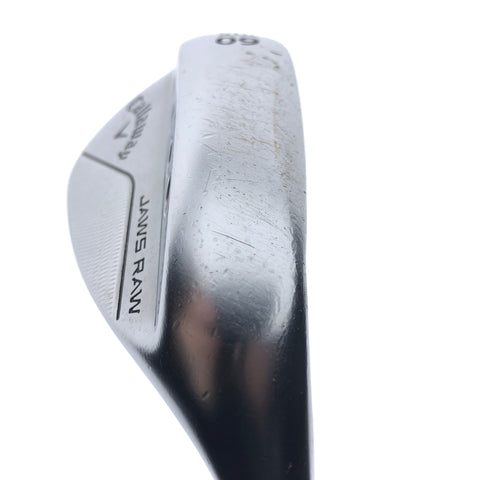 Used Callaway Jaws Raw 2022 Lob Wedge / 60.0 Degrees / Wedge Flex