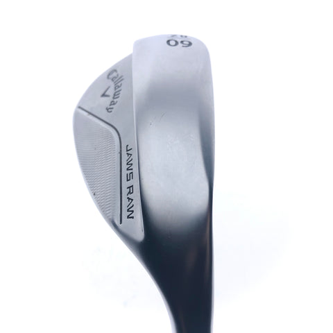 Used Callaway Jaws Raw 2022 Lob Wedge / 60.0 Degrees / Wedge Flex