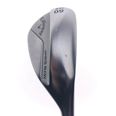 Used Callaway Jaws Raw 2022 Lob Wedge / 60.0 Degrees / Wedge Flex