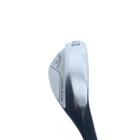 Used Callaway Jaws Raw 2022 Lob Wedge / 60.0 Degrees / Wedge Flex