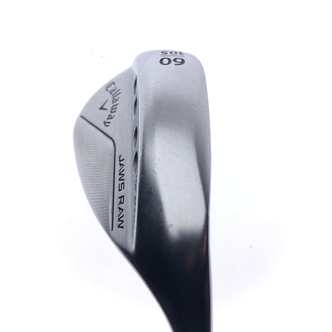 Used Callaway Jaws Raw 2022 Lob Wedge / 60.0 Degrees / Wedge Flex