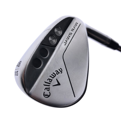 Used Callaway Jaws Raw 2022 Pitching Wedge / 48.0 Degrees / Wedge Flex