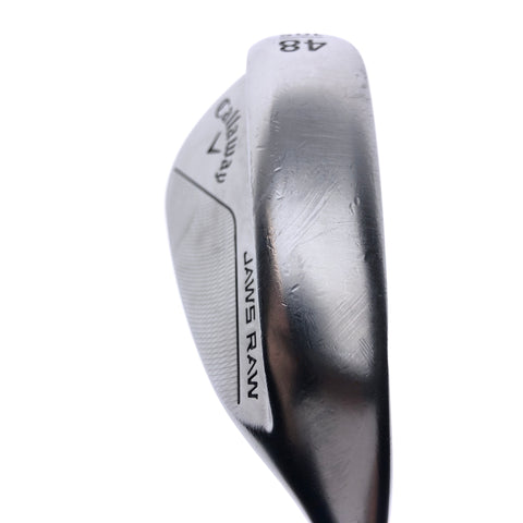Used Callaway Jaws Raw 2022 Pitching Wedge / 48.0 Degrees / Wedge Flex