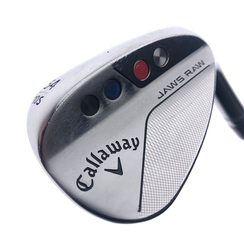 Used Callaway Jaws Raw 2022 Sand Wedge / 54.0 Degrees / Stiff Flex