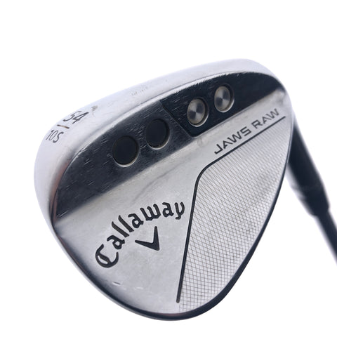 Used Callaway Jaws Raw 2022 Sand Wedge / 54.0 Degrees / Stiff Flex