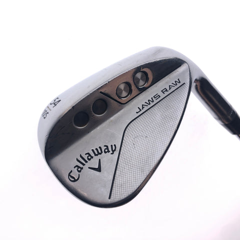 Used Callaway Jaws Raw 2022 Sand Wedge / 54.0 Degrees / Stiff Flex