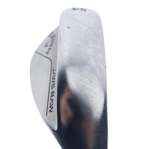 Used Callaway Jaws Raw 2022 Sand Wedge / 54.0 Degrees / Stiff Flex
