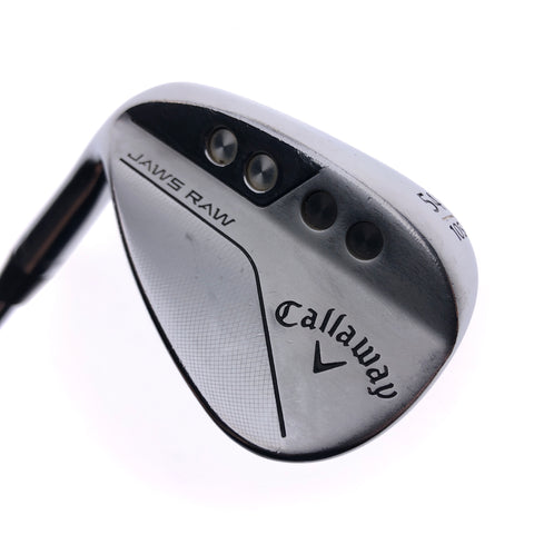 Used Callaway Jaws Raw 2022 Sand Wedge / 54.0 Degrees / Wedge Flex / Left-Handed