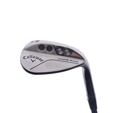 Used Callaway Jaws Raw 2022 Sand Wedge / 56.0 Degrees / Stiff Flex