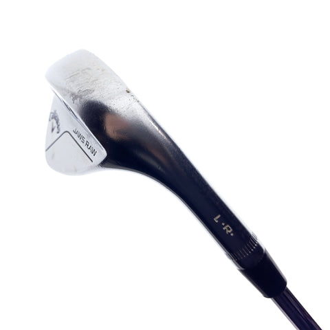 Used Callaway Jaws Raw 2022 Sand Wedge / 56.0 Degrees / X-Stiff Flex