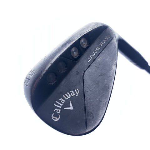Used Callaway Jaws Raw Black 2020 Gap Wedge / 50.0 Degrees / Wedge Flex