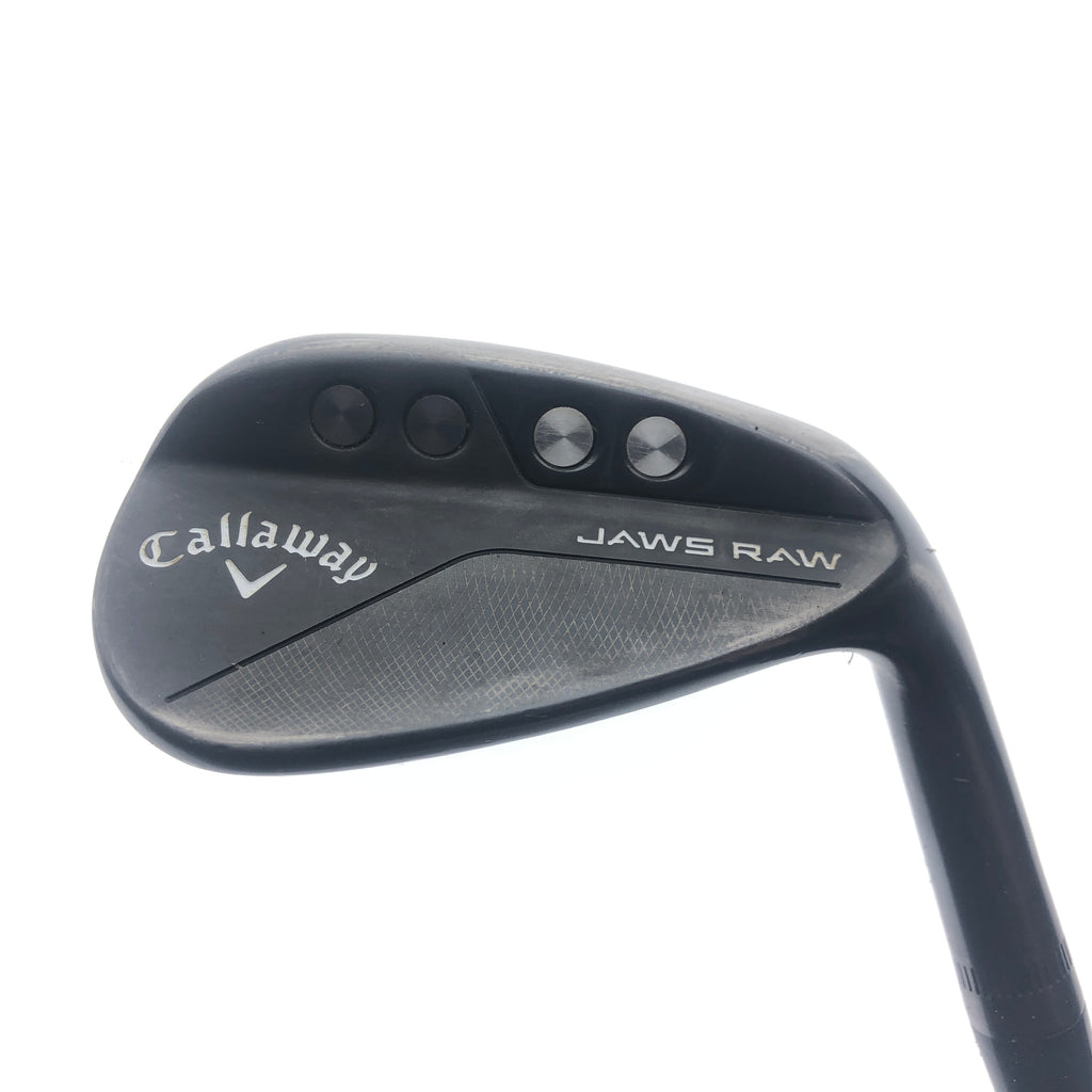 Used Callaway Jaws Raw Black 2020 Gap Wedge / 50.0 Degrees / Wedge Flex