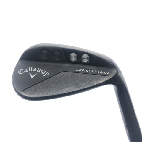 Used Callaway Jaws Raw Black 2020 Gap Wedge / 50.0 Degrees / Wedge Flex