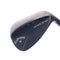 Used Callaway Jaws Raw Black 2020 Lob Wedge / 58.0 Degrees / Wedge Flex