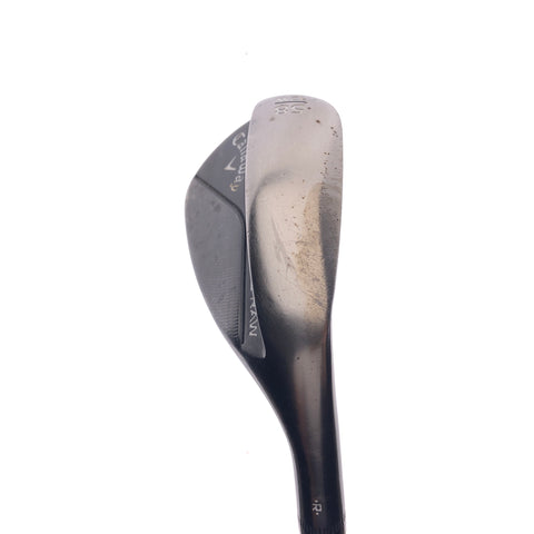 Used Callaway Jaws Raw Black 2020 Lob Wedge / 58.0 Degrees / Wedge Flex