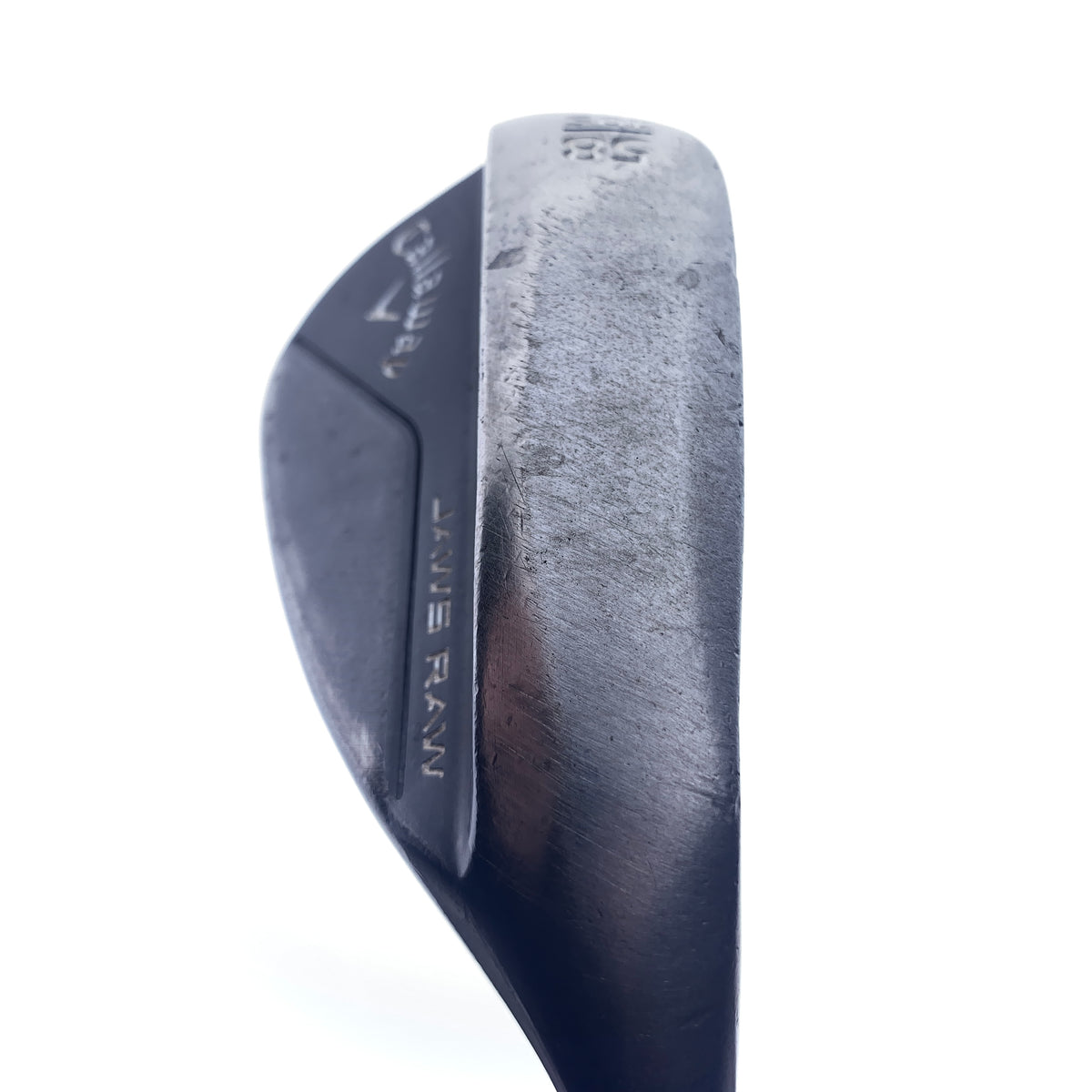 Used Callaway Jaws Raw Black 2020 Lob Wedge / 58.0 Degrees / Wedge Flex