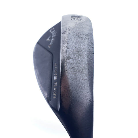 Used Callaway Jaws Raw Black 2020 Lob Wedge / 58.0 Degrees / Wedge Flex