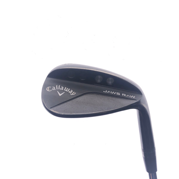 Used Callaway Jaws Raw Black 2020 Lob Wedge / 58.0 Degrees / Wedge Flex